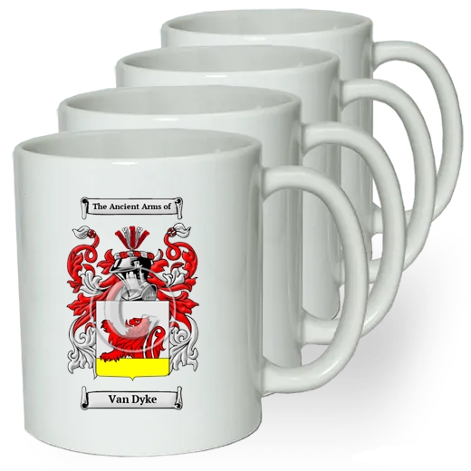 Van Dyke Coffee mugs (set of four)